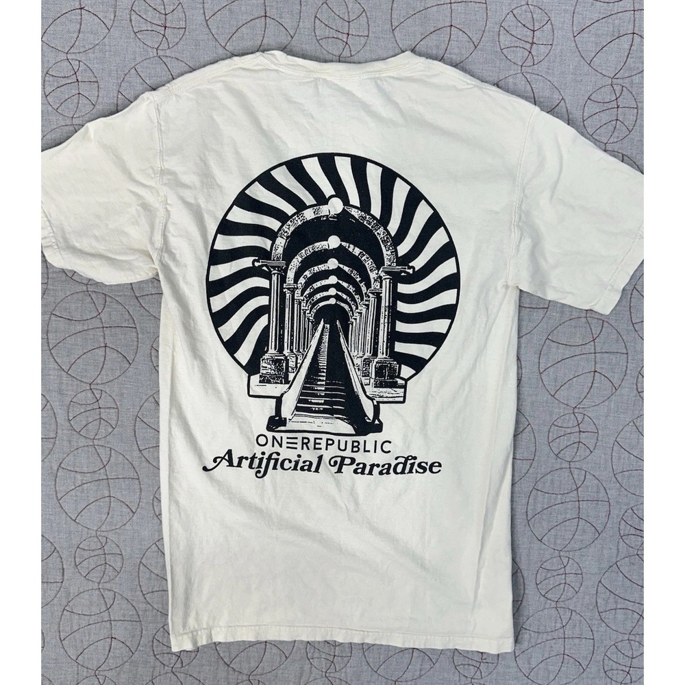 OneRepublic Artificial Paradise Tour Band‎ T shirt Comfort Wash / Size Small